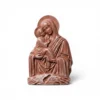 magnitaki-porselanis-3d-panagia-agalia-keramidi-joalex μαγνητάκι πορσελάνης 3D που απεικονίζει την παναγία αγκαλιά με τον ιησού σε κεραμιδί χρώμα joalex