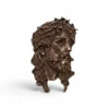 magnitaki-porselanis-3d-protomi-ihsou-kafe-joalex μαγνητάκι πορσελάνης 3D που απεικονίζει την προτομή του ιησού σε καφέ χρώμα joalex
