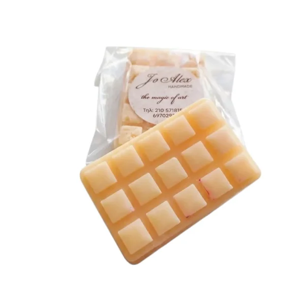 μικρή χειροποίητη μπάρα κεριού wax melt 28gr joalex